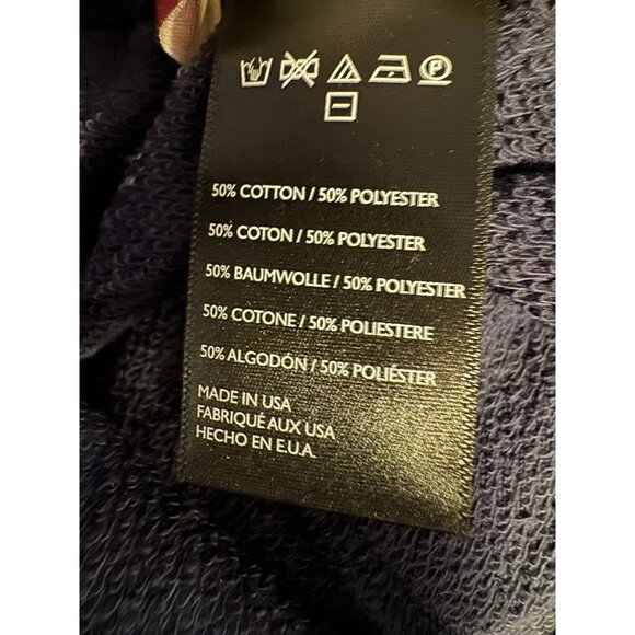 FP Free People Beach Wide Leg Pants Women’s Pull On Beach Cotton XS Blue NEW - Picture 8 of 9